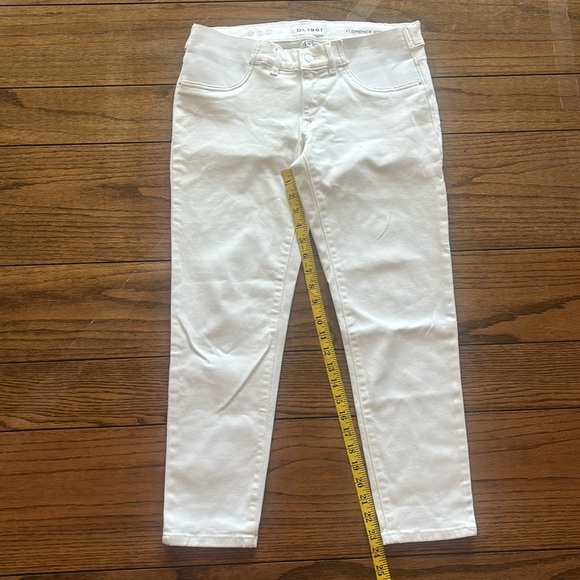 DL 1961 Florence Skinny Maternity Instasculpt Crop Jeans Size 28 - Picture 7 of 14